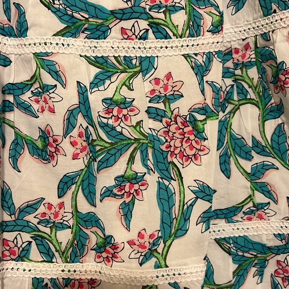 Elastic waist lined mini skirt - Picture 2 of 6